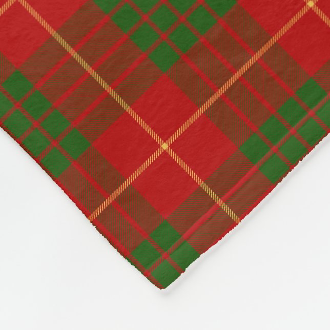 Couverture Polaire Cameron Family Tartan Plaid Motif (Coin)