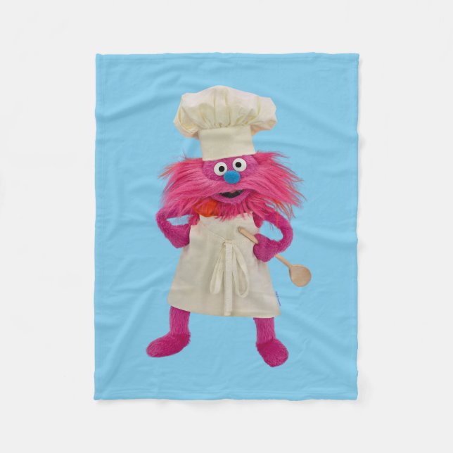 Couverture Polaire Camion alimentaire Monster de Cookie | Poing Gonge (Devant)