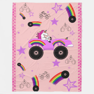 Couverture Polaire Camion Monster de Unicorn