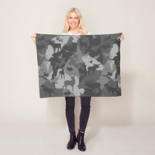 Couverture Polaire Cammo 4/couverture de camoflauge/bébé avec animaux