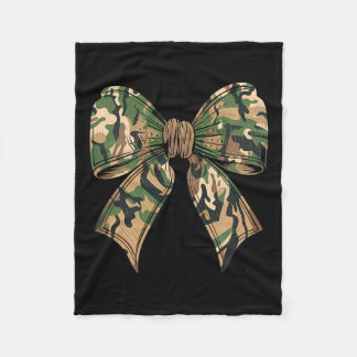 Couverture Polaire Camo Coquette Chasse Bow Camouflage Vieux Chasseur