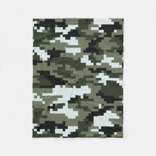 Couverture Polaire Camouflage urbain/Camo de 8 de bit Digitals de