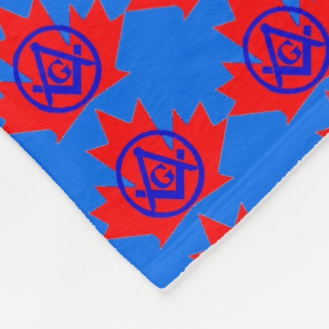Couverture Polaire Canada Masonic (Coin)
