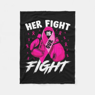Couverture Polaire Cancer du sein Sa lutte est notre combat cancer du