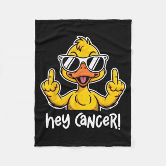 Couverture Polaire Cancer F U Sungles Canard Fait Un Doigt D'honneur