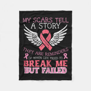 Couverture Polaire Cancer Survivante Ma voiture Raconter l'histoire F