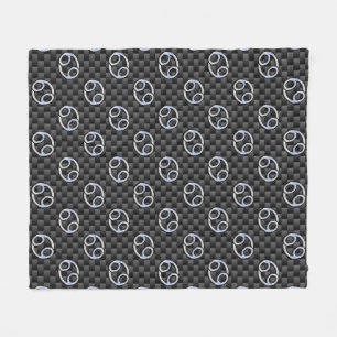 Couverture Polaire Cancer Zodiac Connexion au charbon de bois Fibres 