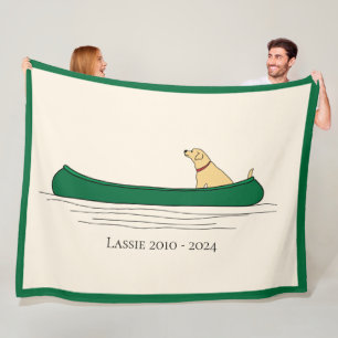Couverture Polaire Canoëisme de chien