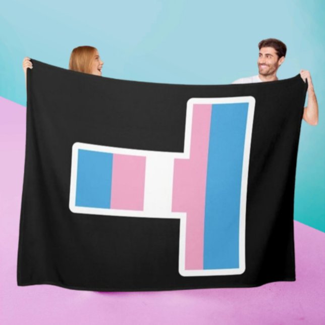 Couverture Polaire Capitale de la Fierté Trans (Créateur téléchargé)