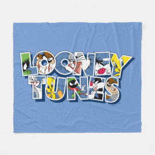 Couverture Polaire Caractères LOONEY TUNES™ en lettres