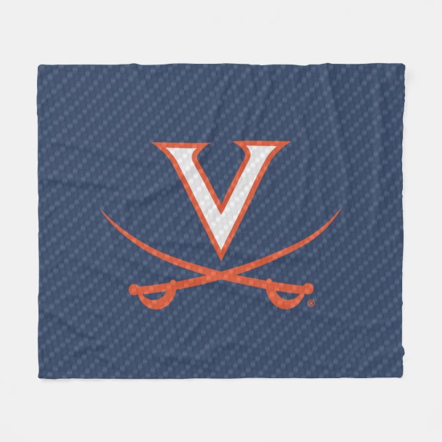 Couverture Polaire Carbon Fibres des Cavaliers de Virginie (Devant (Horizontal))
