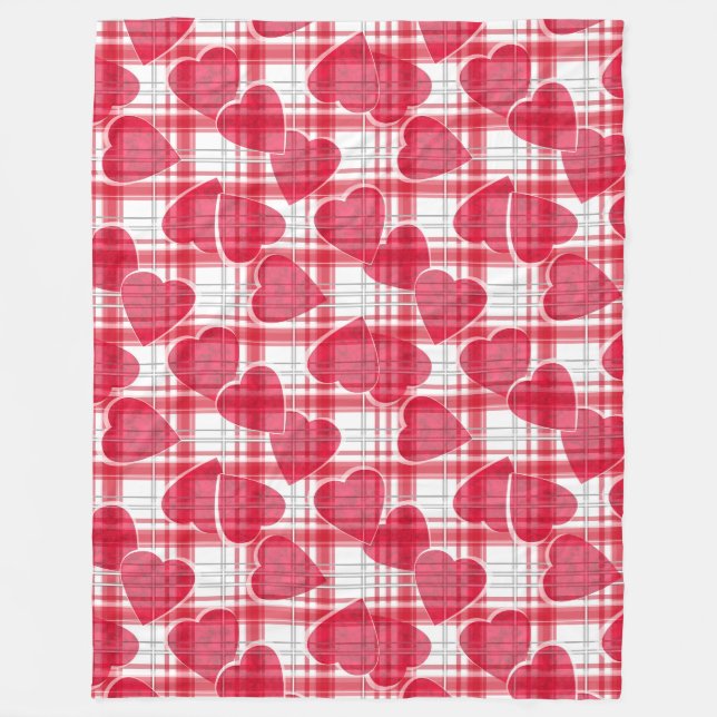 Couverture Polaire Cardiaque (Devant)