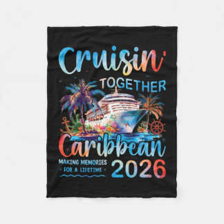 Couverture Polaire Caribbean Cruise 2026 Family Vacation Cruisin’ Tog