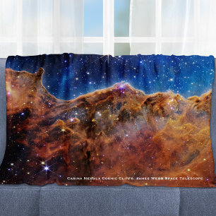 Couverture Polaire Carina Nebula Falaises cosmiques James Webb Hi-Res