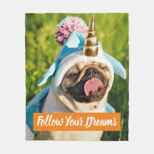 Couverture Polaire Carlin Unicorn