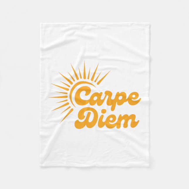 Couverture Polaire Carpe Diem Sunrise Premium  (Devant)