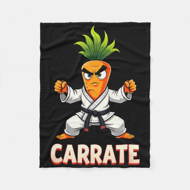 Couverture Polaire Carrate Karate Carrot Mma Students Trainer _1  (Devant)