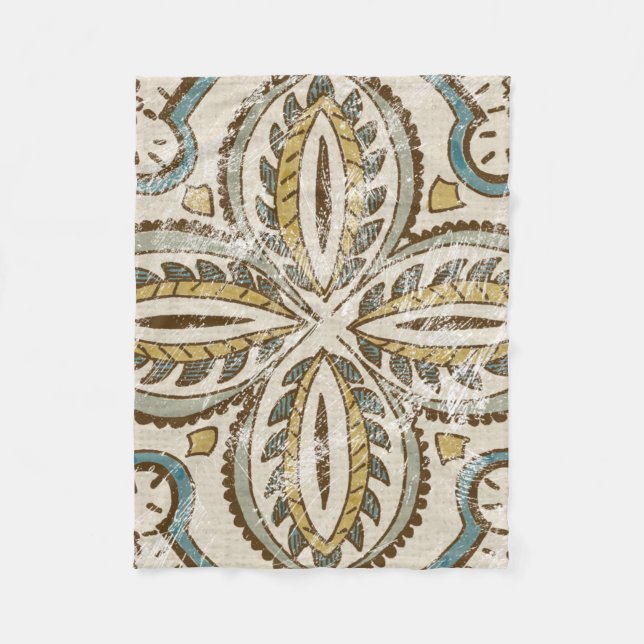 Couverture Polaire Carré Batik III non inscrit (Devant)