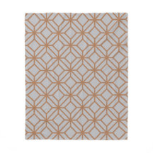 Carré gris beige rétro géométrique moderne Motif