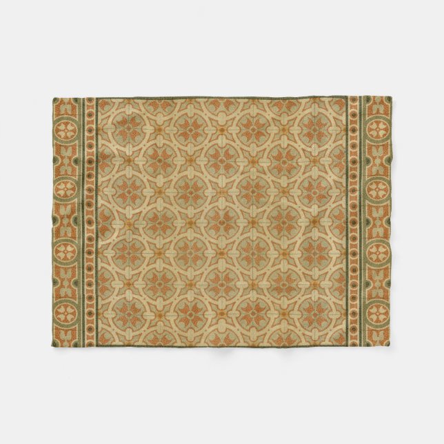 Couverture Polaire Carreaux de mosaïque italienne décoratifs par Visi (Devant (Horizontal))