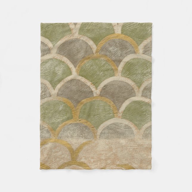 Couverture Polaire Carrelage de pierre design par Chariklia Zarris (Devant)