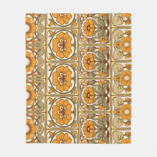 Couverture Polaire Carrelage en céramique : Style Art Nouveau.