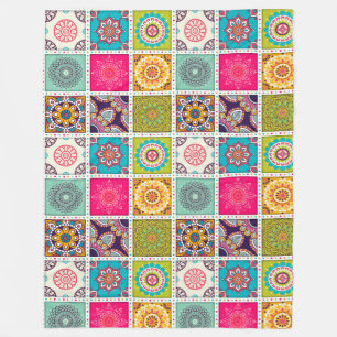 Couverture Polaire Carrelage marocain / Motif de couette
