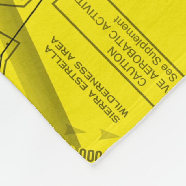 Couverture Polaire Carte aérienne (Coin)