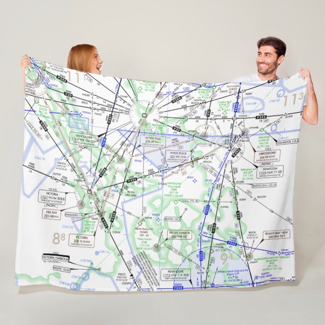 Couverture Polaire Carte aérienne (En situation)