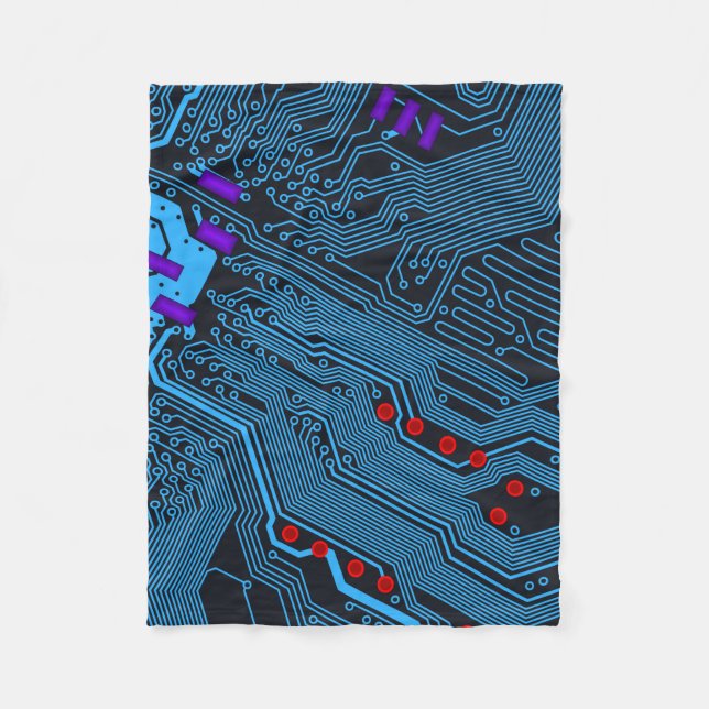 Couverture Polaire Carte bleue (Devant)