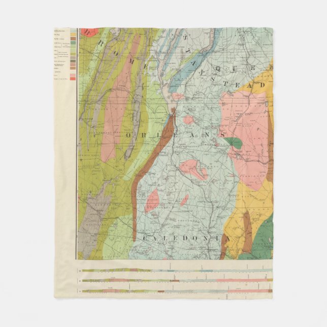 Couverture Polaire Carte géologique du New Hampshire 3 (Devant)