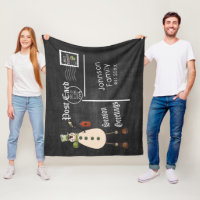 Carte postale Chalkboard avec Snowman rustique
