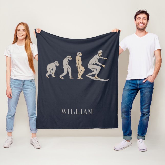 Couverture Polaire Carte Surf Surfing Evolution (En situation)