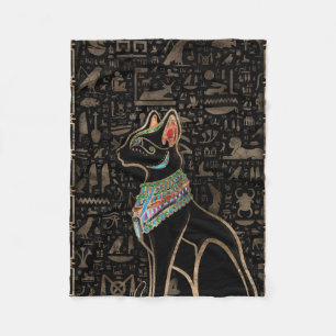 Couverture Polaire Cat égyptien - Bastet