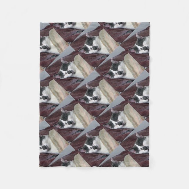 Couverture Polaire Cat Napping (Devant)