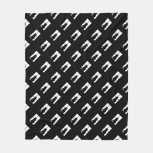 Couverture Polaire Cat noir Cliquez pour Customiser la fenêtre de cou