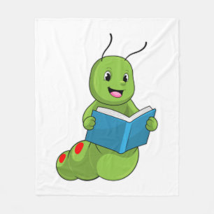 Couverture Polaire Caterpillar à lire avec livre