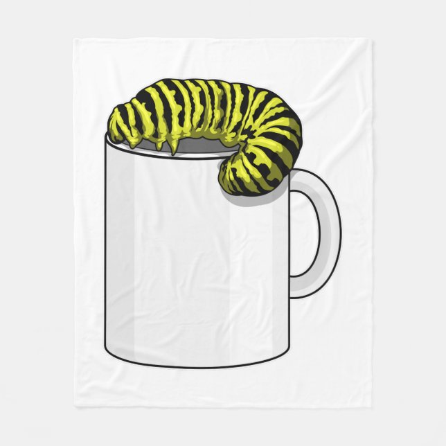 Couverture Polaire Caterpillar avec Musique (Devant)