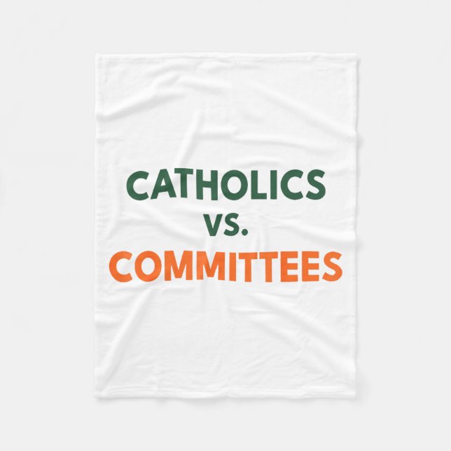 Couverture Polaire Catholics Vs Committees  (Devant)