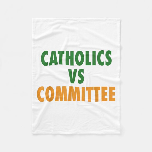Couverture Polaire Catholics Vs Committees  (Devant)