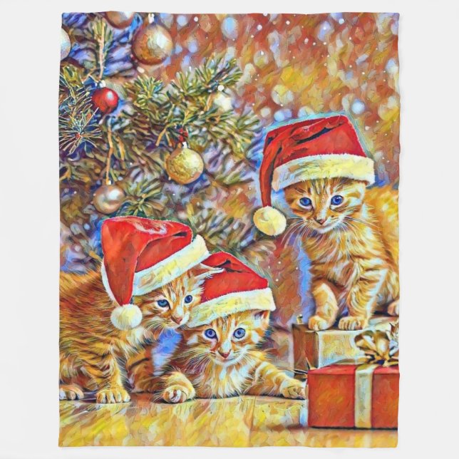 Couverture Polaire Catmasse (Devant)