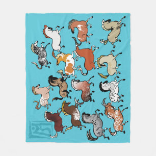 Couverture Polaire Cave Pony Fleece Blanche 3