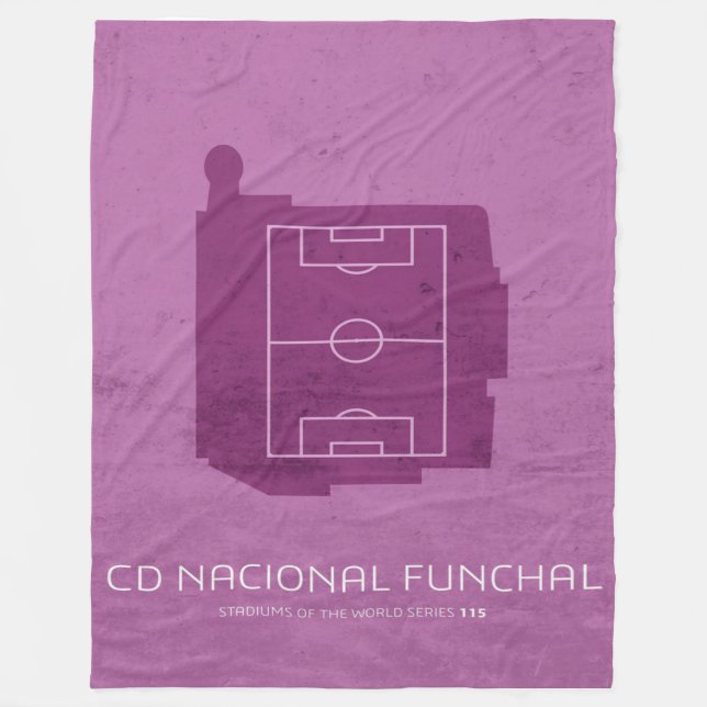 Couverture Polaire CD Nacional Funchal Art (Devant)
