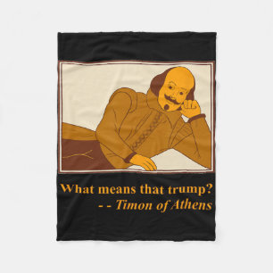 Couverture Polaire Ce que signifie Trump Timon Athens Shakespeare Quo
