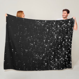 Couverture Polaire Ceinture en laiton noir cristal Strass