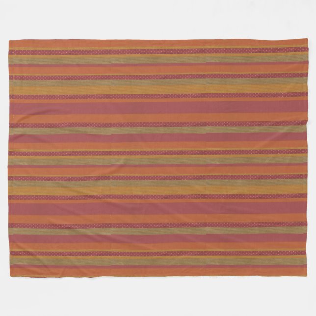 Couverture Polaire Ceinture en polaire rayée Sierra Sunset (Devant (Horizontal))