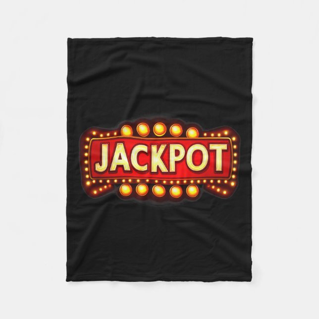 Couverture Polaire Celebrate Success With This Cool Jackpot Statement (Devant)