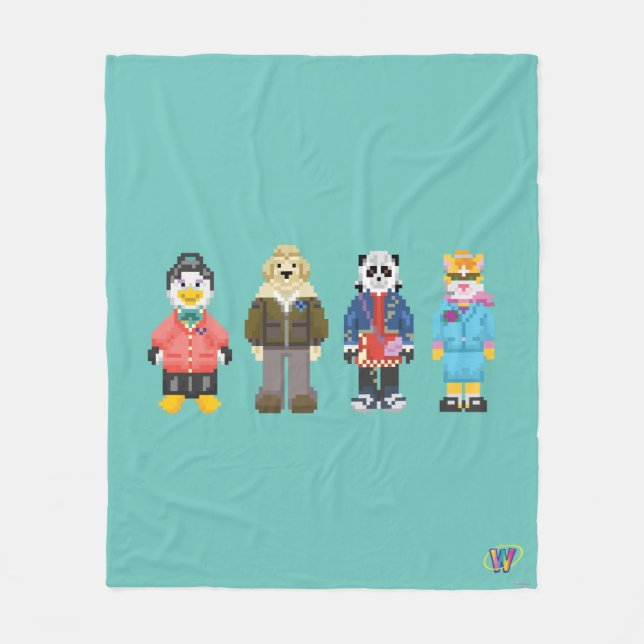 Couverture Polaire Centres serveurs de pixel de Webkinz (Devant)