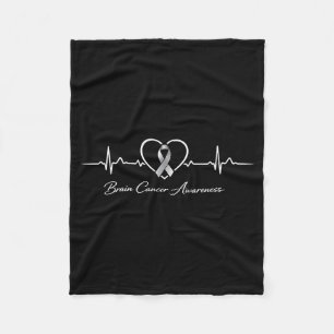 Couverture Polaire Cerveau de guerrier au rythme cardiaque sensibilis