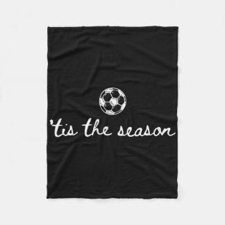 Couverture Polaire C'est la saison de soccer de jeu de jour de soccer